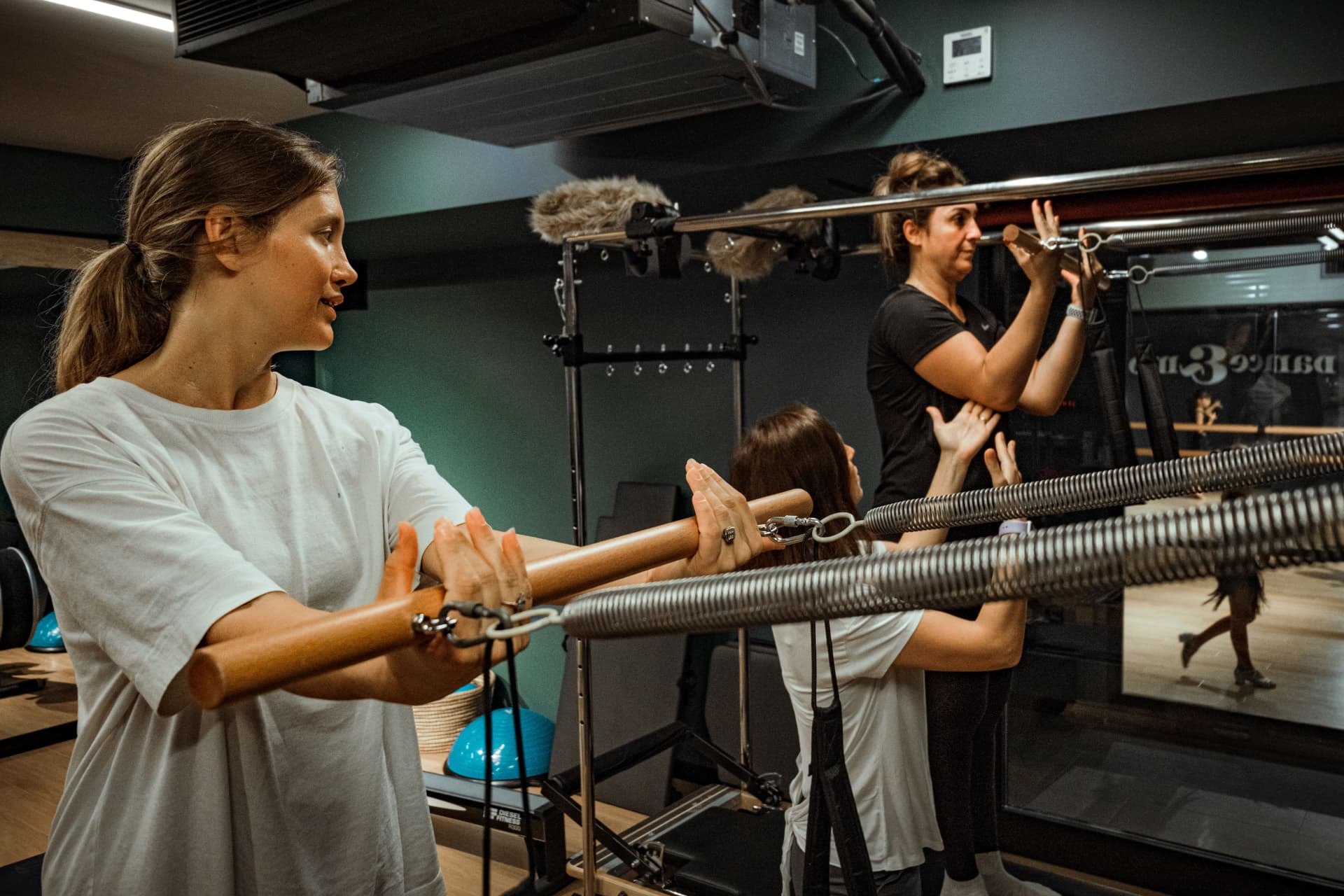 Lezione di Pilates Tonic