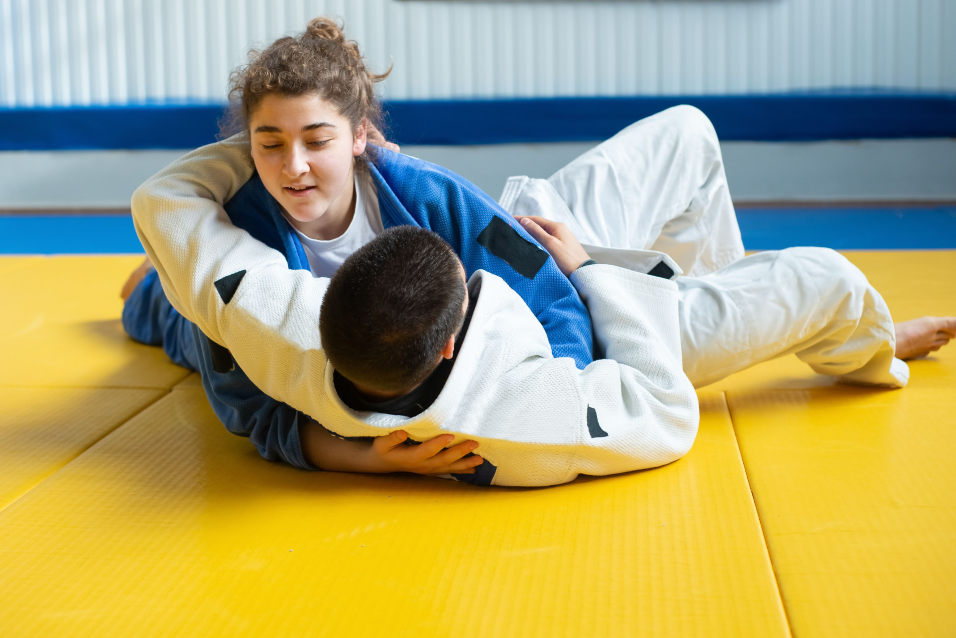 Lezione di JuJutsu